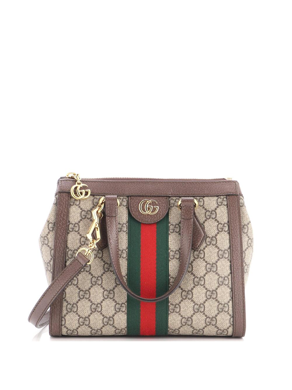 Gucci Ophidia Top Handle Tote Gg Coated #365677G20B
